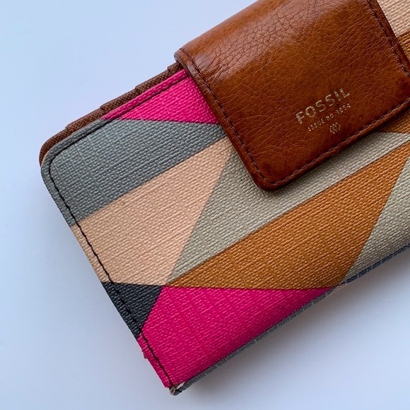 FOSSIL | Geometric patterned purse - Picture 4 of 10